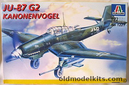 Italeri 1/72 Ju-87 G-2, 1221 plastic model kit